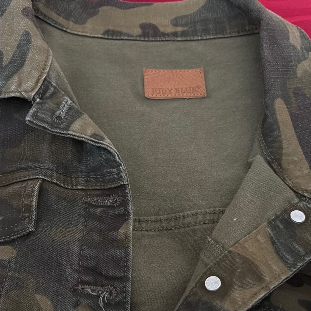 Judy Blue Camouflage Jacket